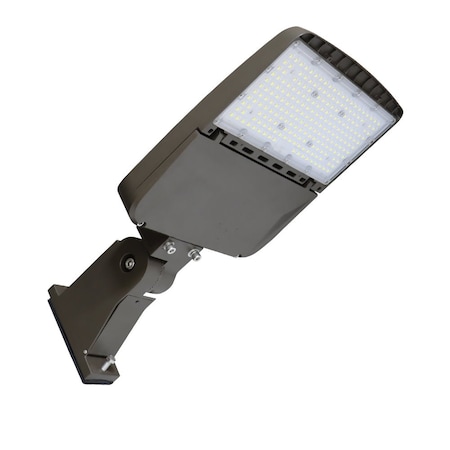 Beyond Led Technology LED Area Light, 150 Watt, 22950 Lumens, 5000K, Flexible Straight Arm, Bronze Housing BLT-XALH150W50KT3PADP-S